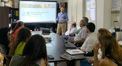 JM Ramos Mejia, charla FSC Forest Stewardship council, charla informativa
